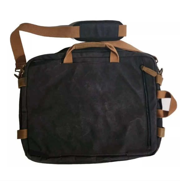 Large Coolbell Convertible Backpack Messenger Shoulder Bag Laptop Case Travel - Picture 6 of 10